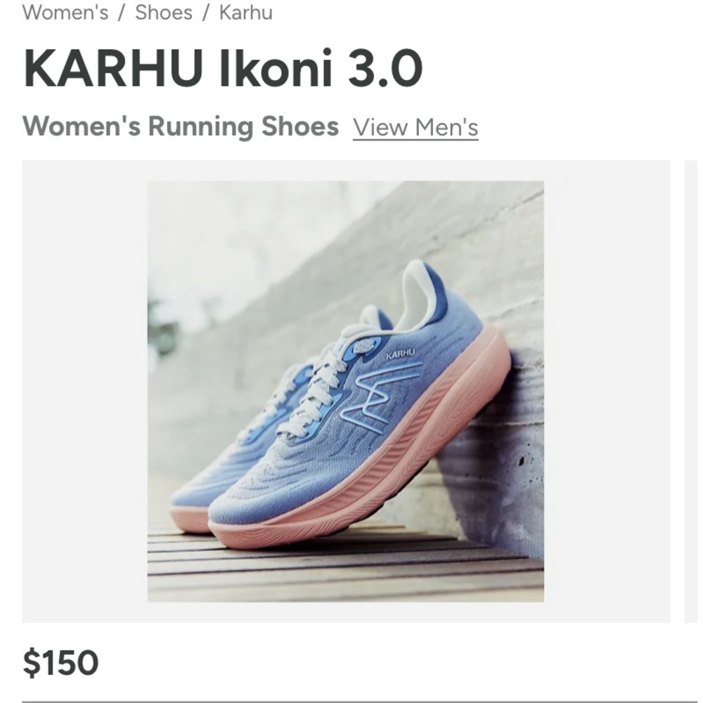 Size 7.5 Ikoni 3.0 |  Karhu 
road runner shoes, brand new.